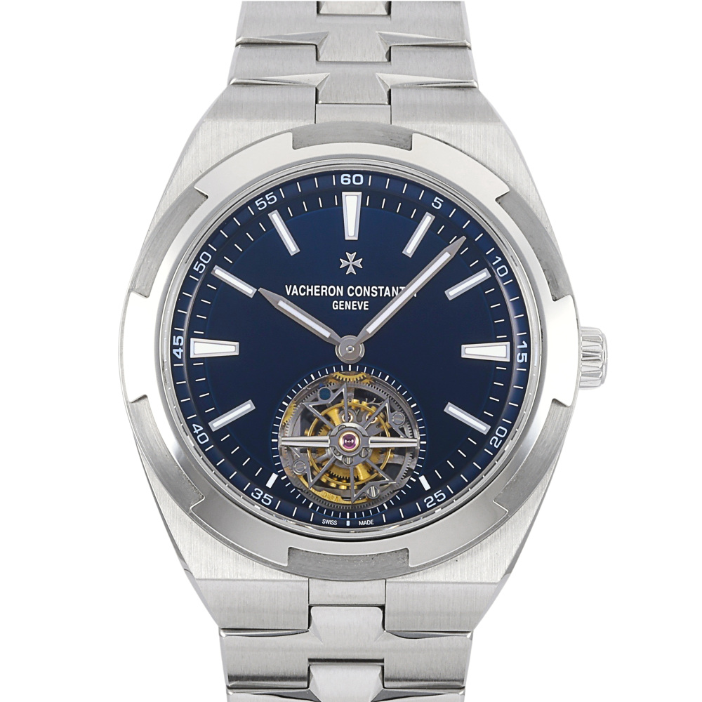 Overseas Tourbillon Steel Blue Dial 42.5mm 2025