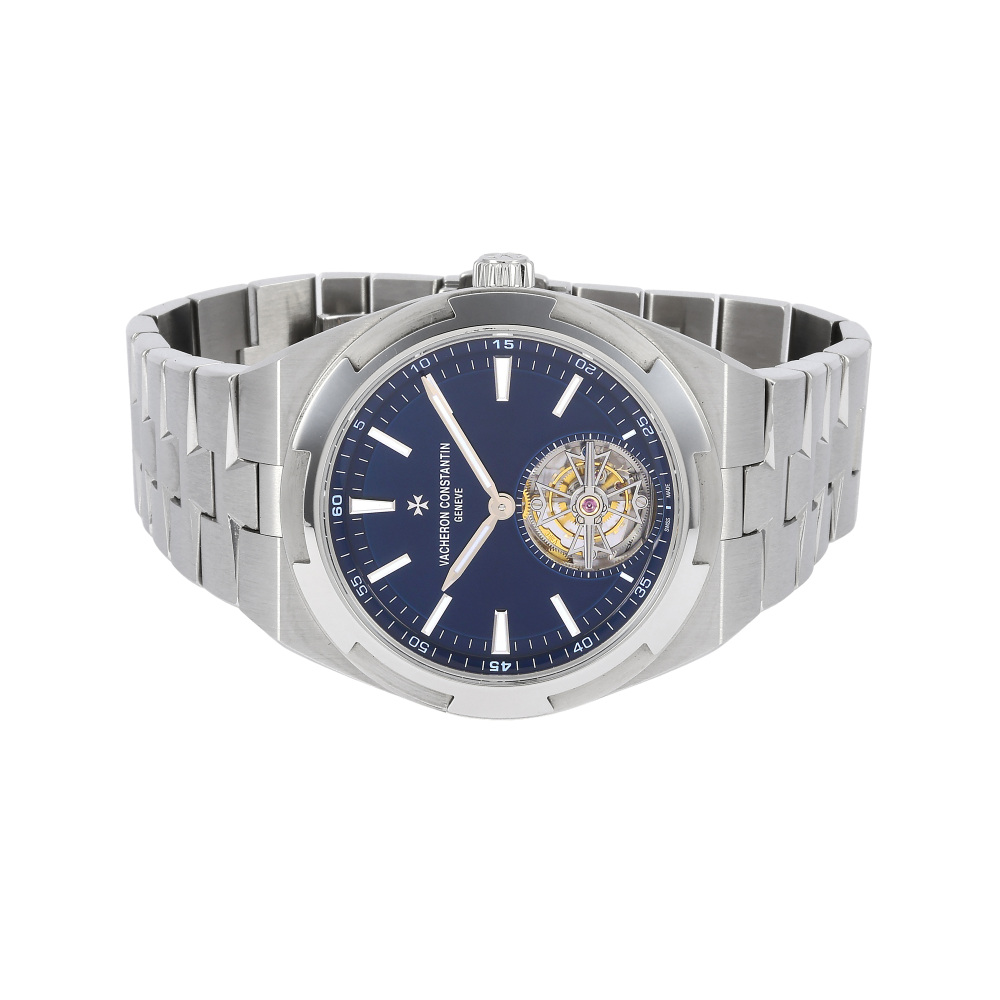 w230464-2 Overseas Tourbillon Steel Blue Dial 42.5mm 2025