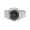 Overseas Chronograph Chrono Defi Mail Steel Black Dial 42mm
