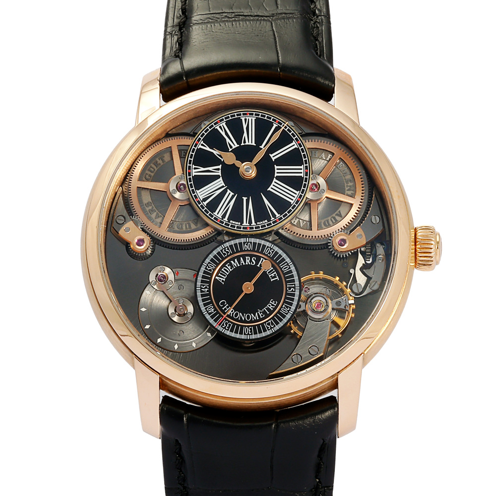 Jules Audemars Chronometer escapement Rose gold 46mm