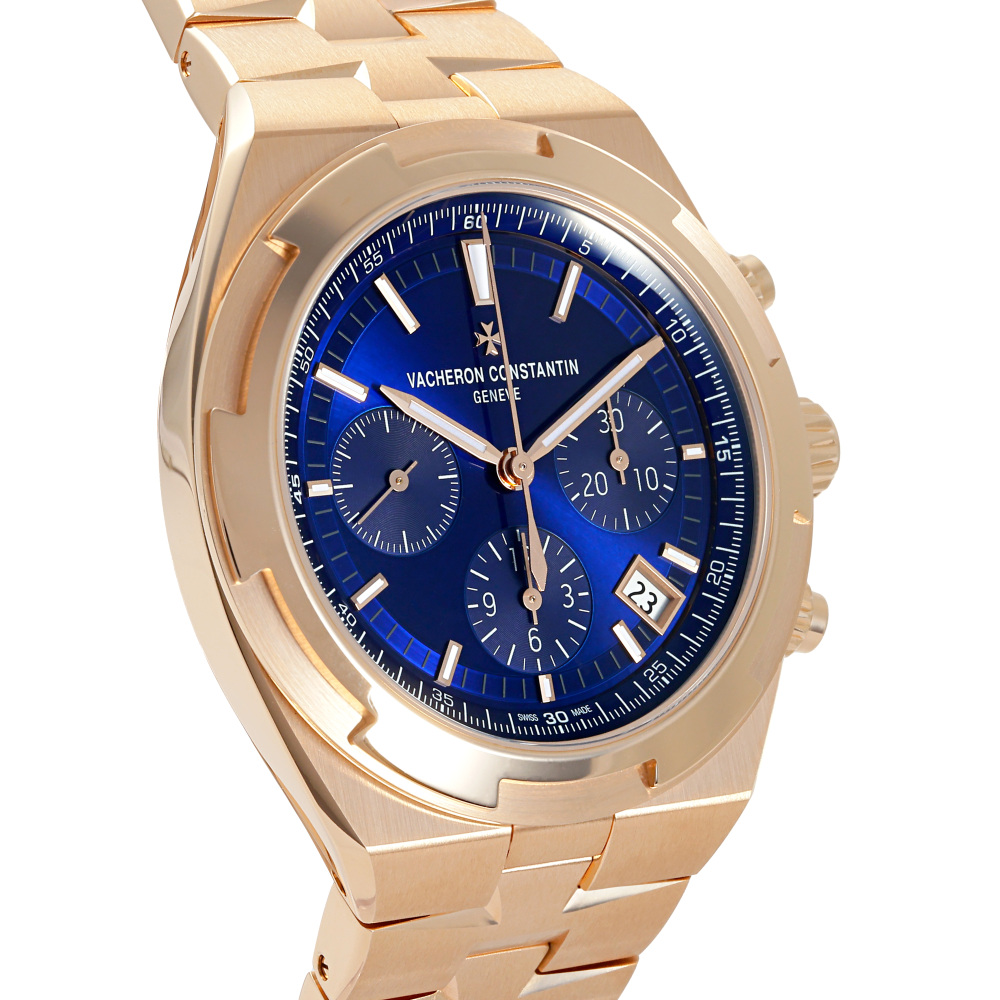 w240157-2 Overseas Chronograph Boutique Limited Rose Gold Blue Dial 42.5mm 2024