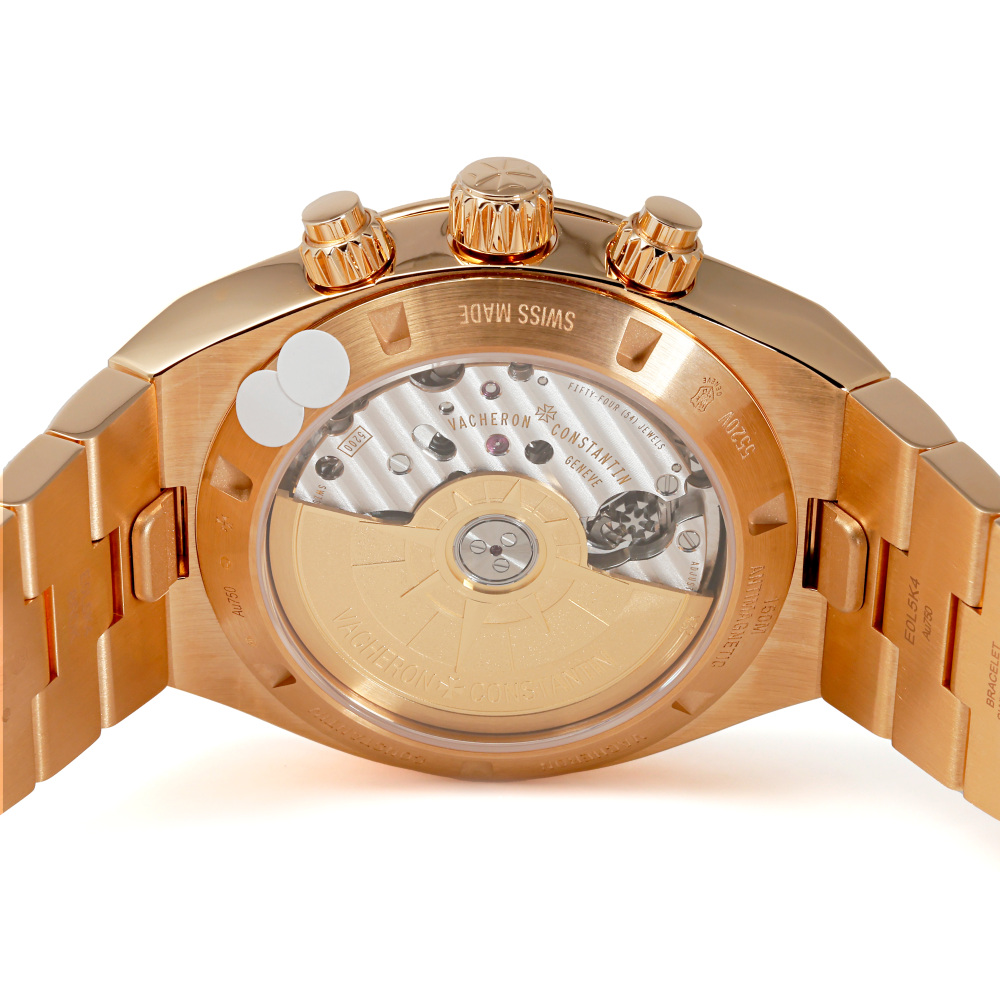 w240157-5 Overseas Chronograph Boutique Limited Rose Gold Blue Dial 42.5mm 2024