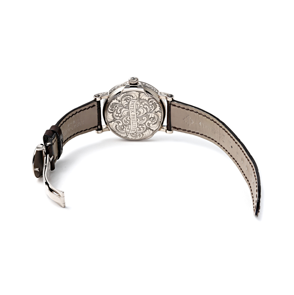 Grand Complication retrograde date display Perpetual calendar 5160/500G-001 White Gold 38mm 2018