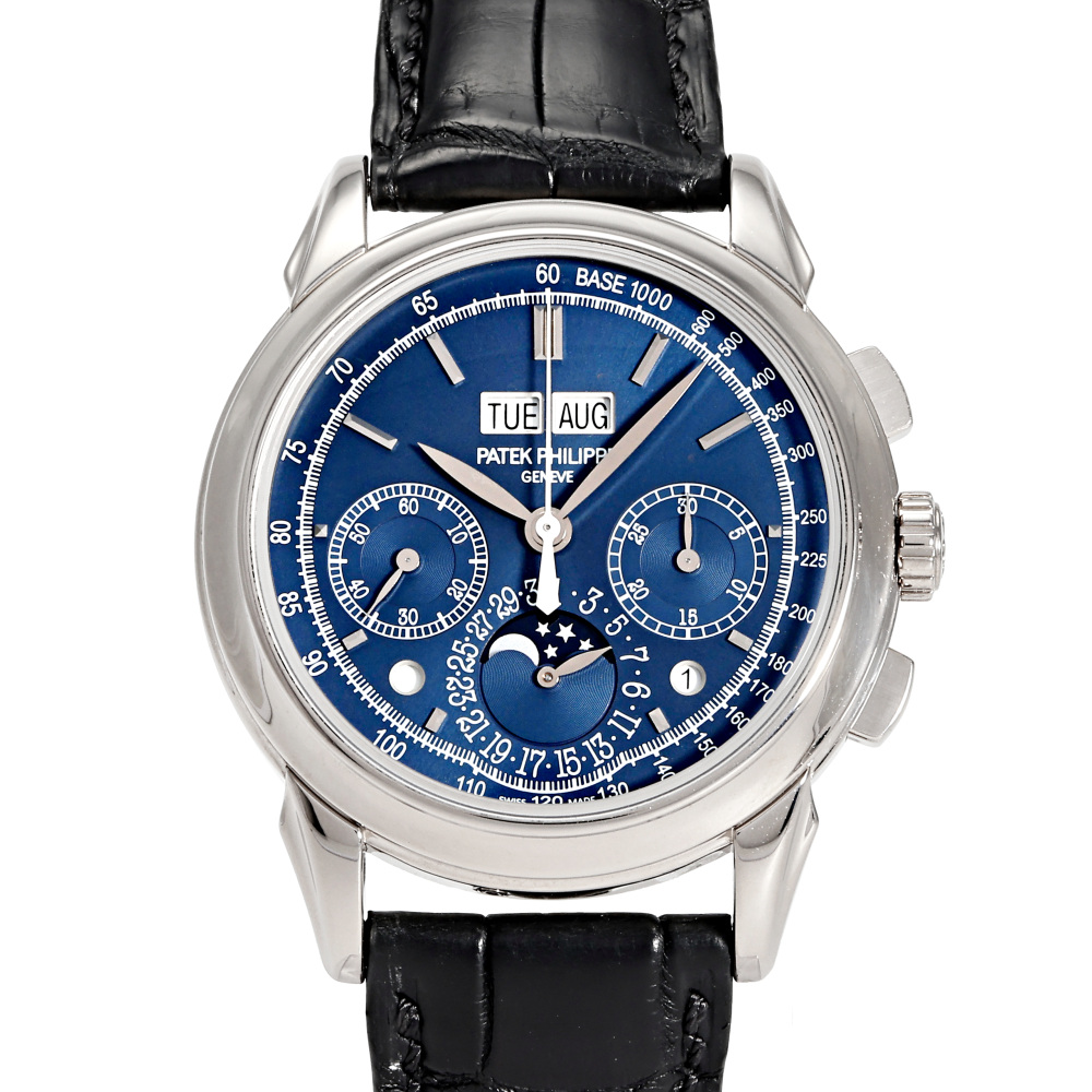 Grand Complication Perpetual calendar Chronograph 5270G-014 White Gold 41mm 2015