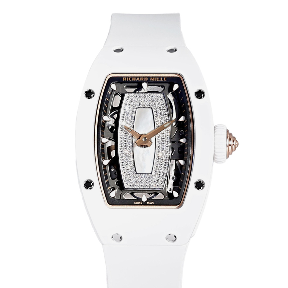 RM07-01 White Gold Titanium Ceramic Skeletonized Dial 45.6mm 2022