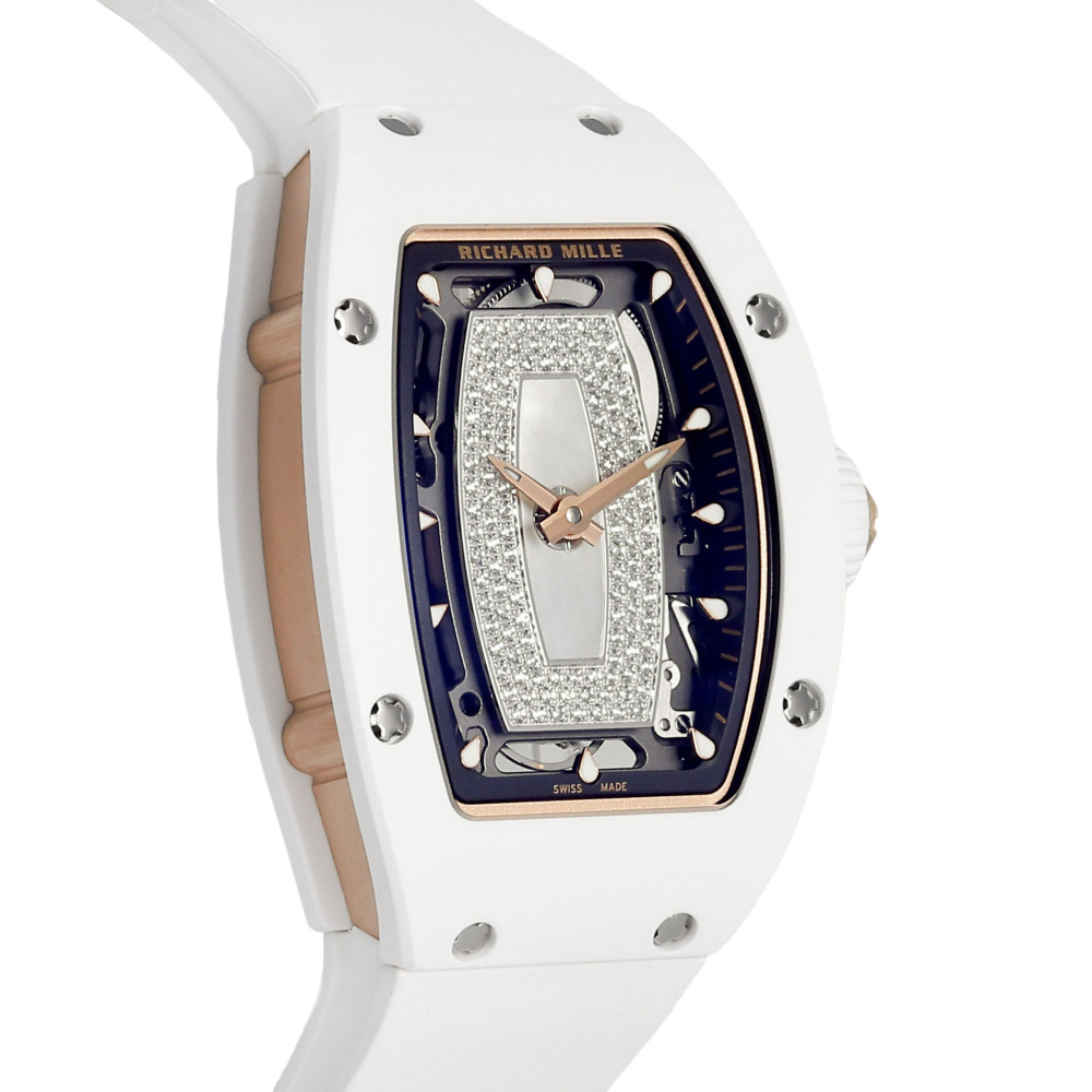 RM07-01 White Gold Titanium Ceramic Skeletonized Dial 45.6mm 2022