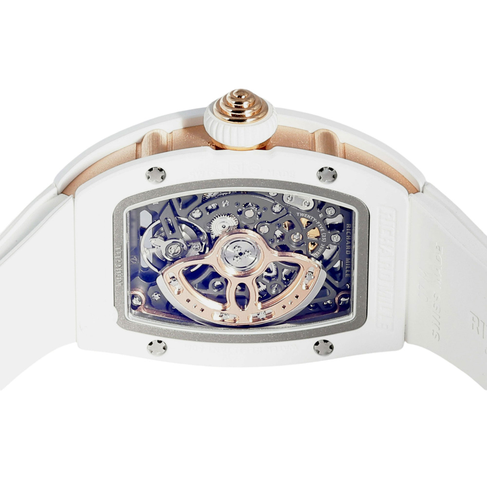RM07-01 White Gold Titanium Ceramic Skeletonized Dial 45.6mm 2022