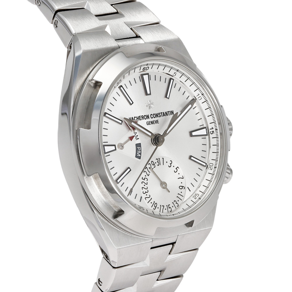 Overseas Dual Timer Steel Silver Dial 41mm 2022