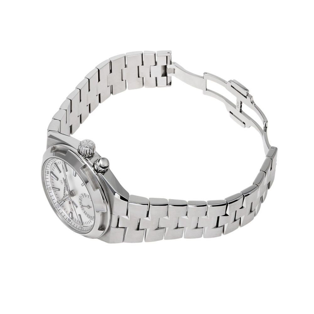 Overseas Dual Timer Steel Silver Dial 41mm 2022