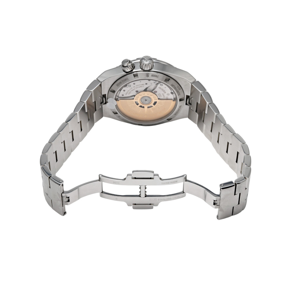 Overseas Dual Timer Steel Silver Dial 41mm 2022
