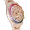 w246458-2 Daytona Rose Gold Pink Diamond Dial Diamond Bezel Rainbow 40mm 2018