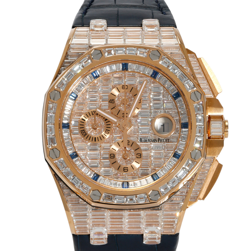 w248466-1 Royal Oak Offshore Chronograph Yellow gold Diamond 42mm