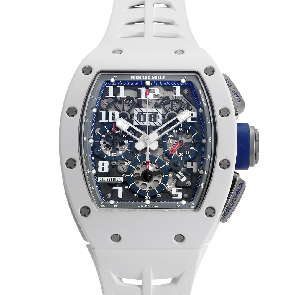 RM11 Titanium Skeletonized Dial Felipe Massa St Tropez 50mm