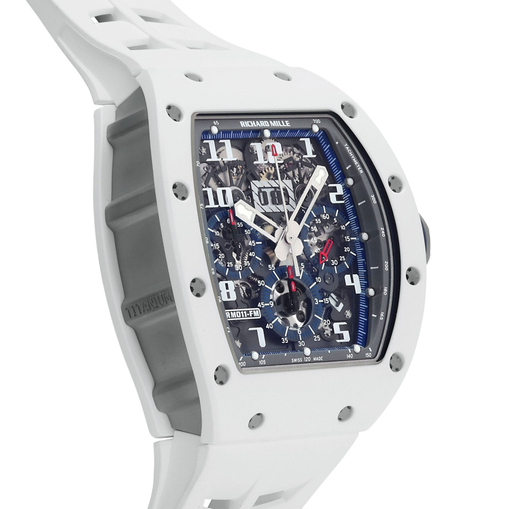 RM11 Titanium Skeletonized Dial Felipe Massa St Tropez 50mm