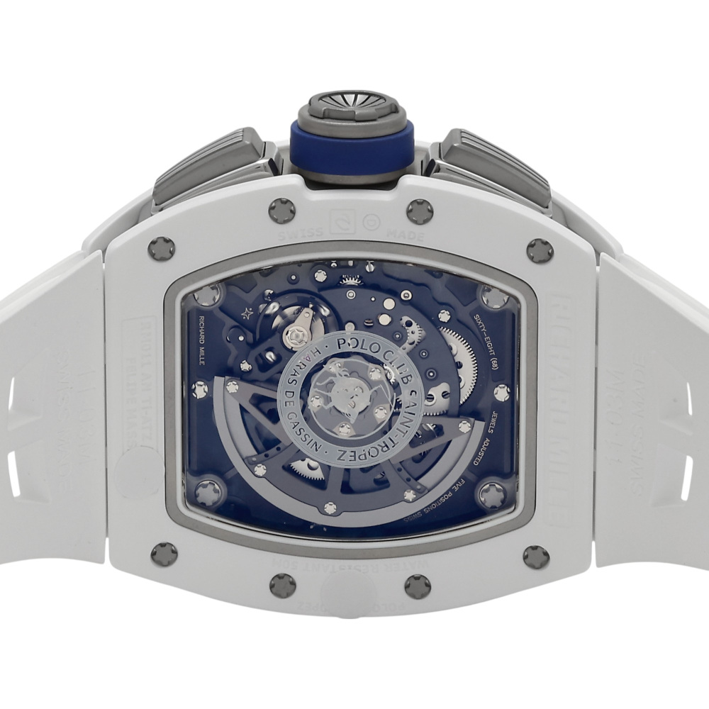 RM11 Titanium Skeletonized Dial Felipe Massa St Tropez 50mm