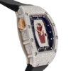 RM37 White Gold Skeletonized Dial Function Selector Full Factory Diamond Case 52.6mm