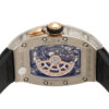 RM37 White Gold Skeletonized Dial Function Selector Full Factory Diamond Case 52.6mm