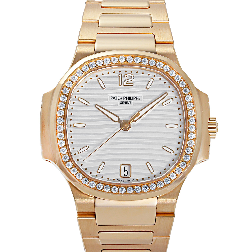 Nautilus 7118/1200R-001 Rose Gold Diamond 36mm 2020
