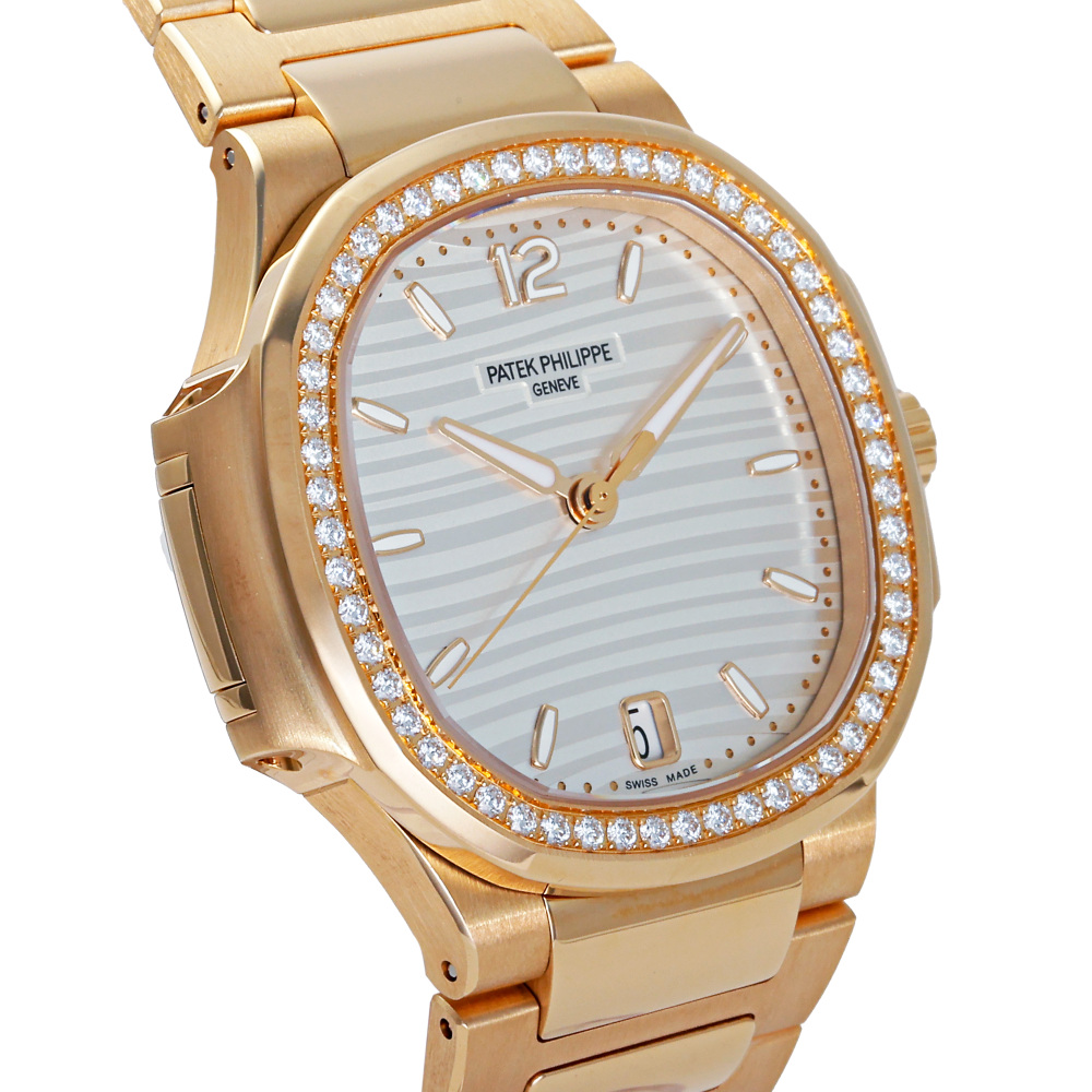 Nautilus 7118/1200R-001 Rose Gold Diamond 36mm 2020