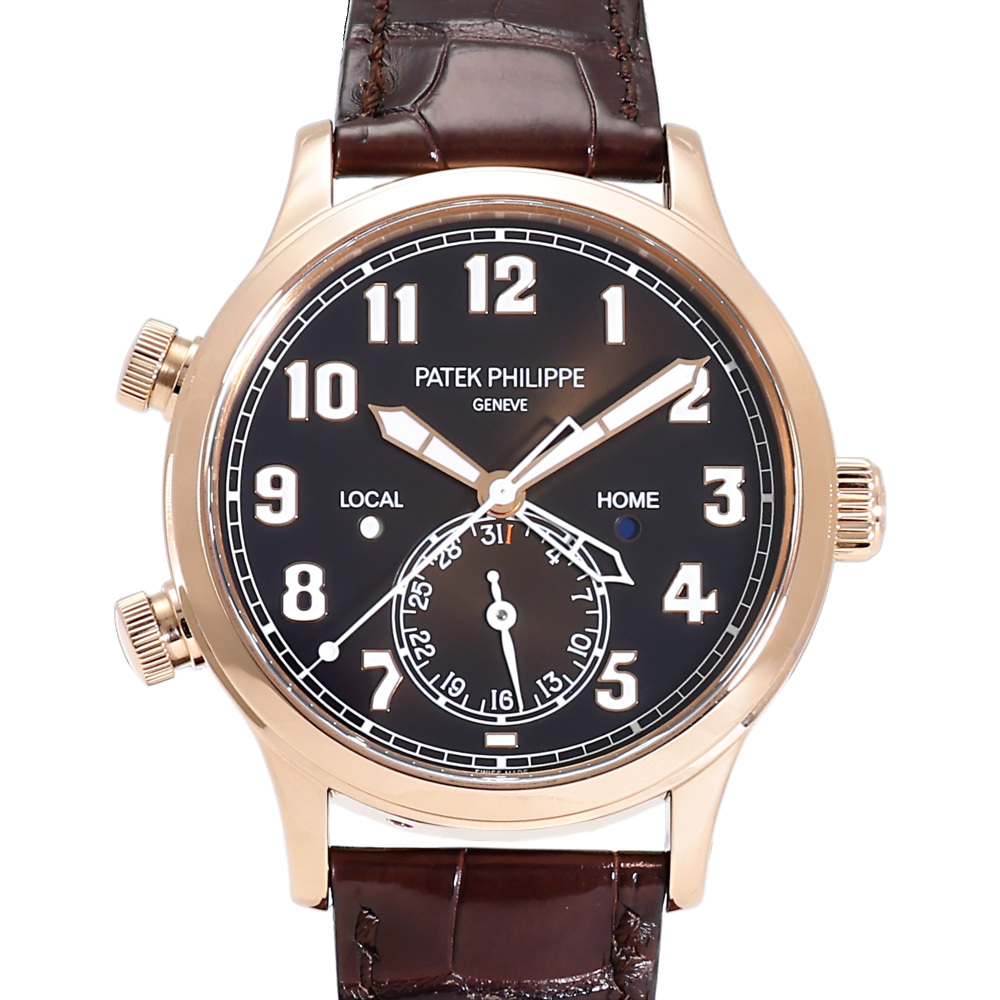 Calatrava Pilot Travel Time 5524R-001 Rose Gold 42mm 2020