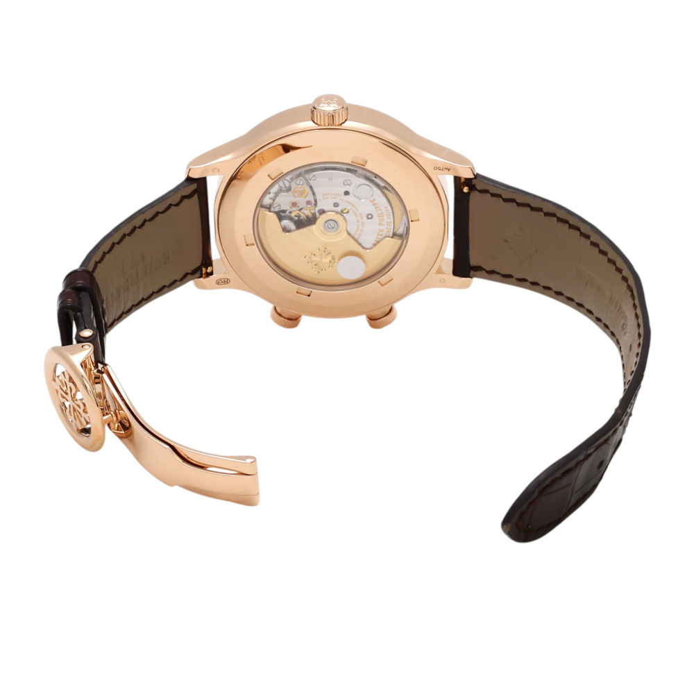 w255813-4 Calatrava Pilot Travel Time 5524R-001 Rose Gold 42mm 2020