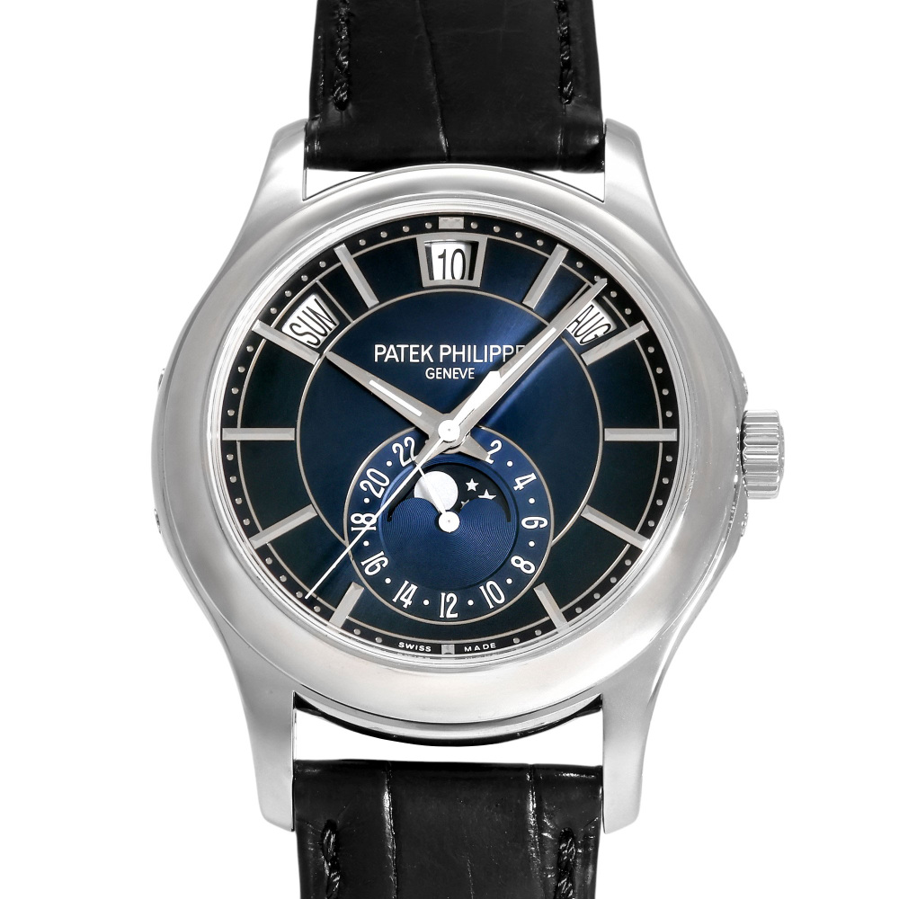 Complication Annual calendar Moon phase 5205G-013 White Gold 40mm 2018