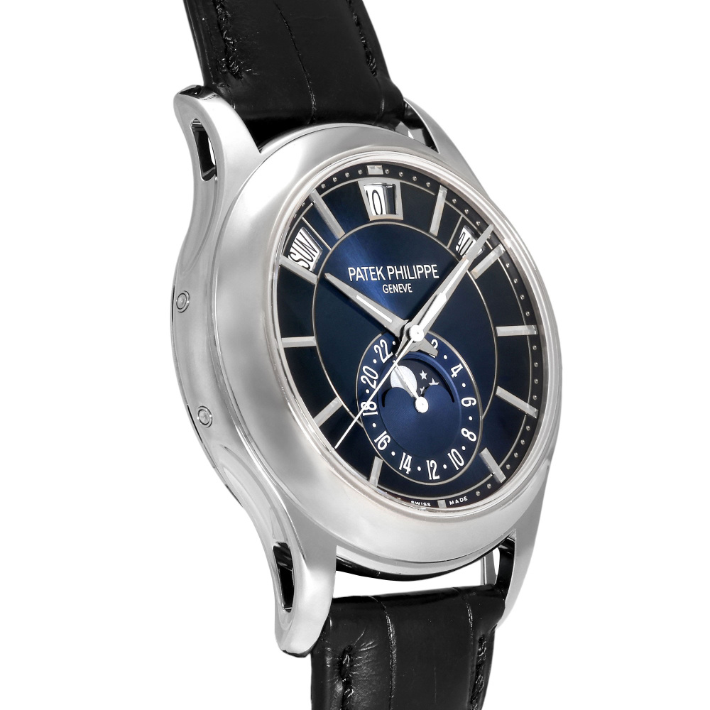 Complication Annual calendar Moon phase 5205G-013 White Gold 40mm 2018