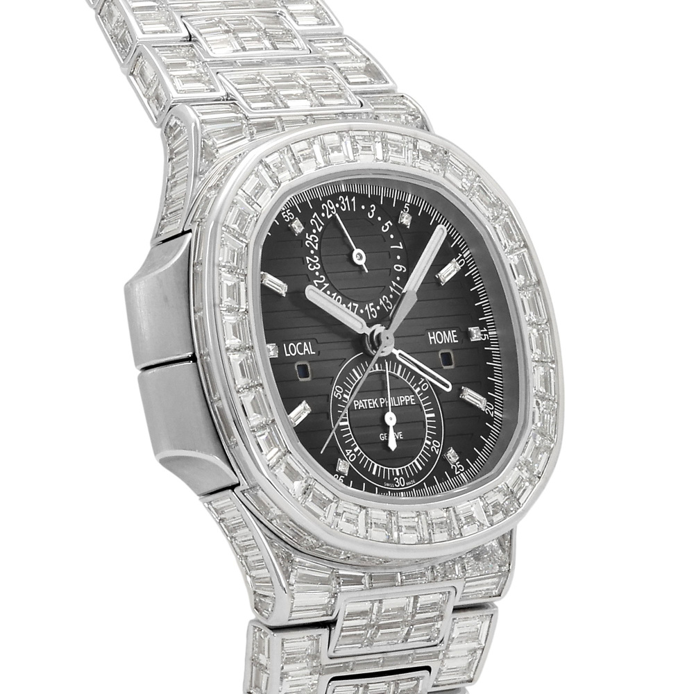 w257148-2 Nautilus Travel time Chronograph 5990/1400G-001 White Gold Diamond 40mm 2024