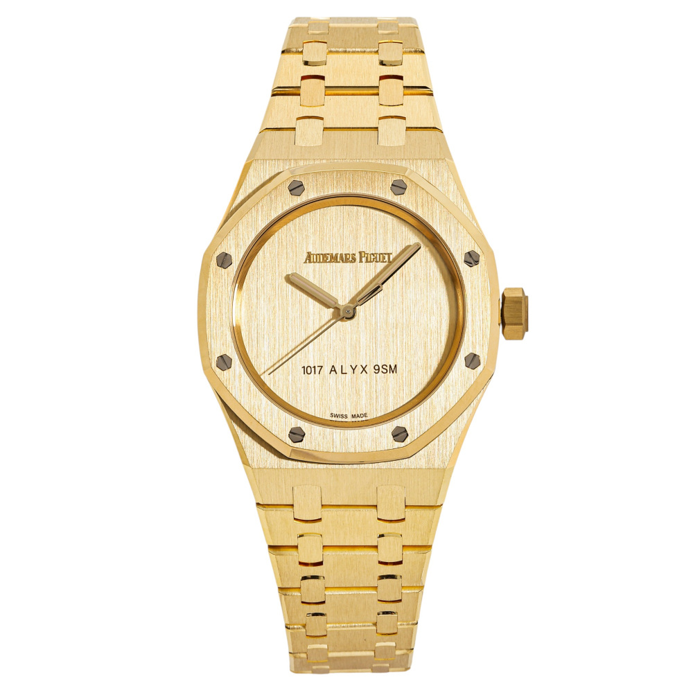 Royal Oak Automatic ALYX collaboration Limited to 194 pieces Yellow gold 37mm 2024