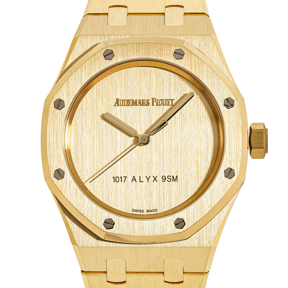 w257228-2 Royal Oak Automatic ALYX collaboration Limited to 194 pieces Yellow gold 37mm 2024