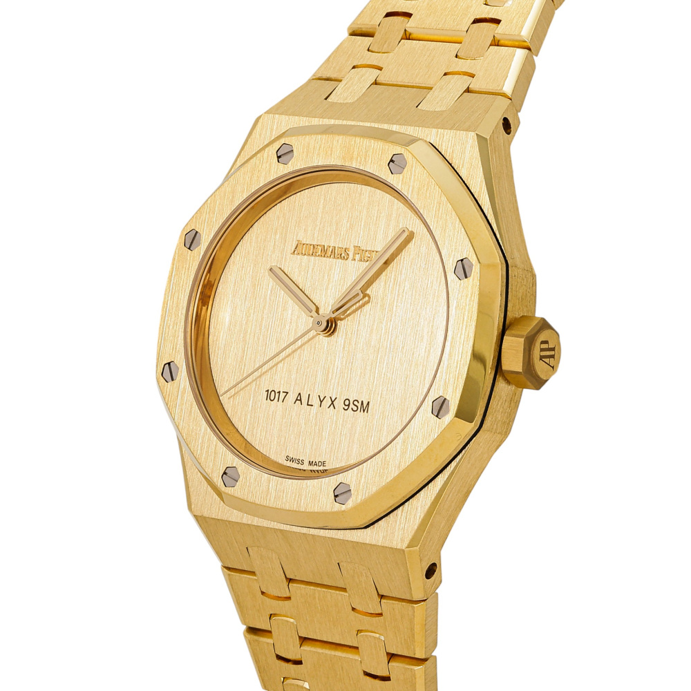 w257228-4 Royal Oak Automatic ALYX collaboration Limited to 194 pieces Yellow gold 37mm 2024