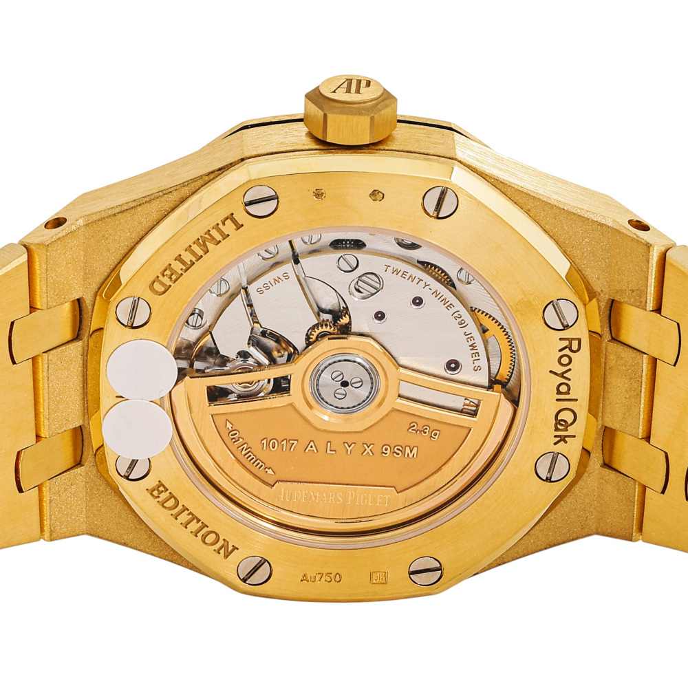 w257228-6 Royal Oak Automatic ALYX collaboration Limited to 194 pieces Yellow gold 37mm 2024