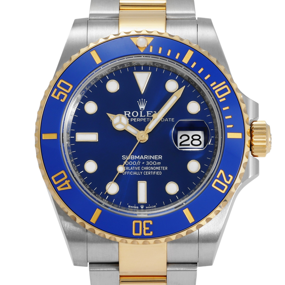 Submariner Date Yellow Gold Steel Blue Dial 41mm 2023