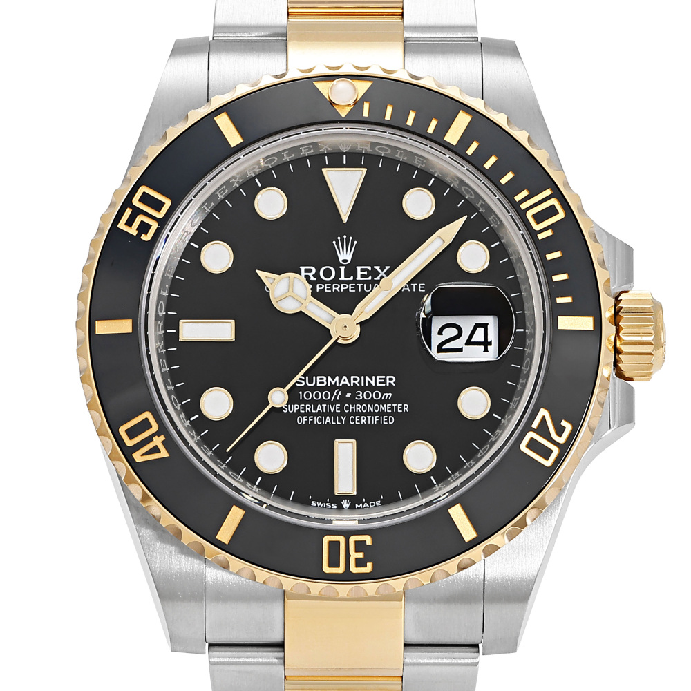 Submariner Date Yellow Gold Steel Black Dial 41mm 2021