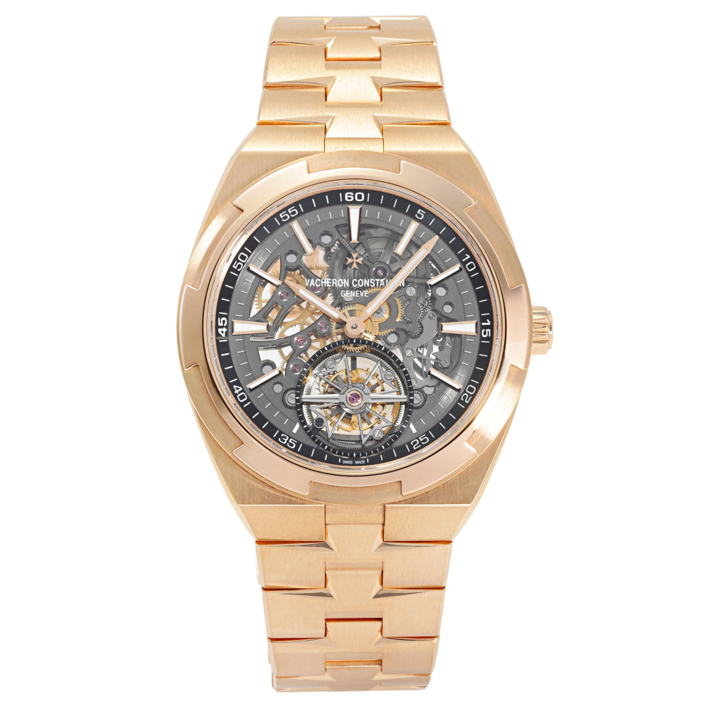 Overseas Tourbillon Rose Gold Skeletonized Dial 42.5mm 2025