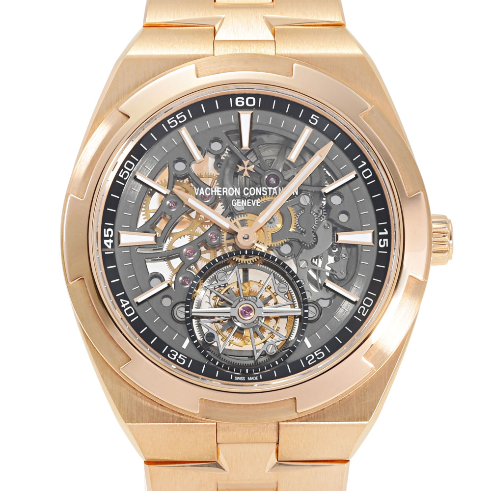 Overseas Tourbillon Rose Gold Skeletonized Dial 42.5mm 2025