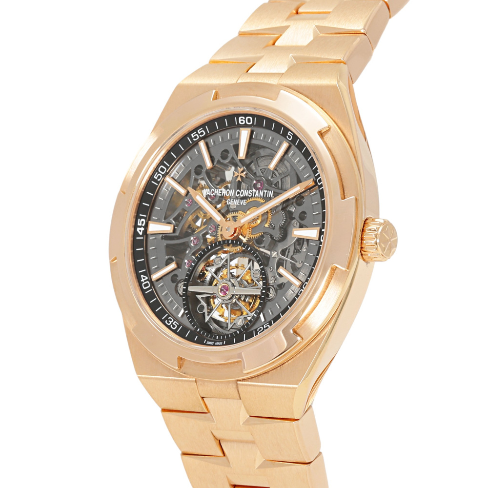 Overseas Tourbillon Rose Gold Skeletonized Dial 42.5mm 2025