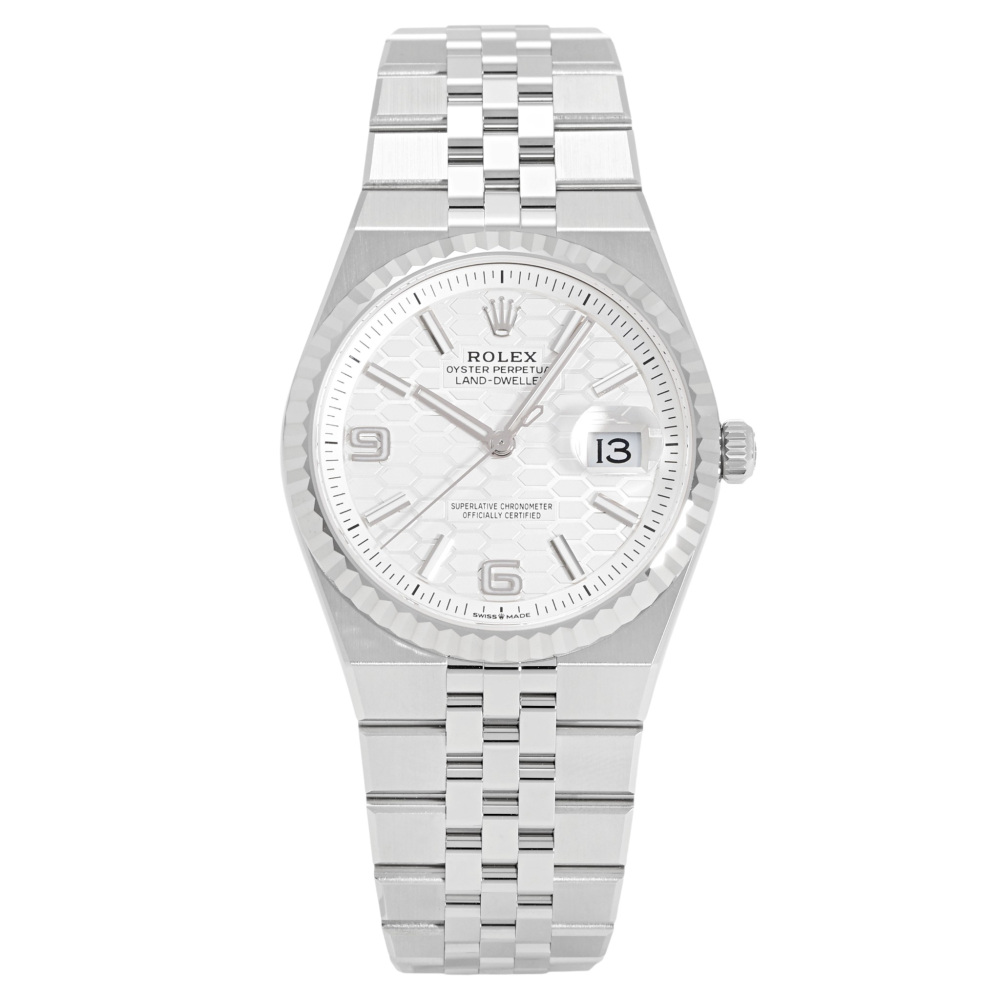 Land Dweller White Gold Steel White Dial 36mm 2026