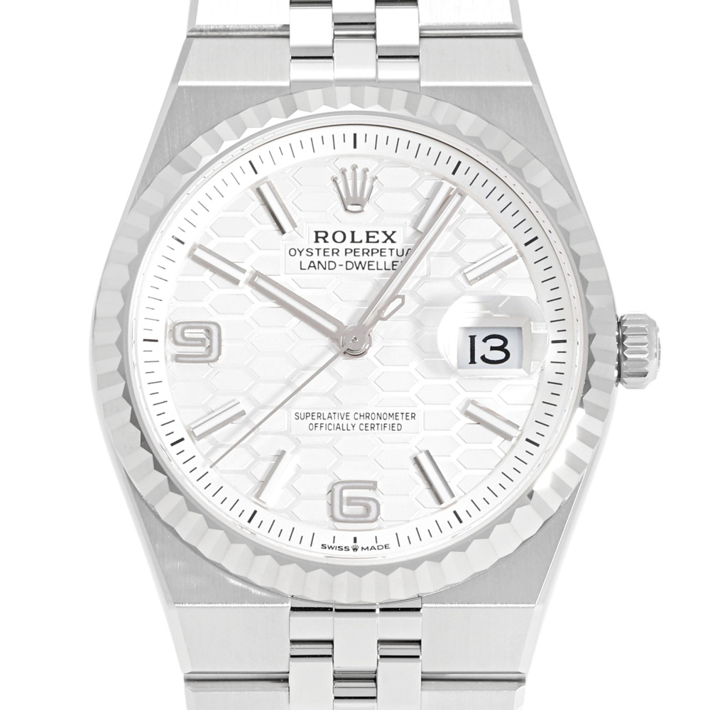 Land Dweller White Gold Steel White Dial 36mm 2026