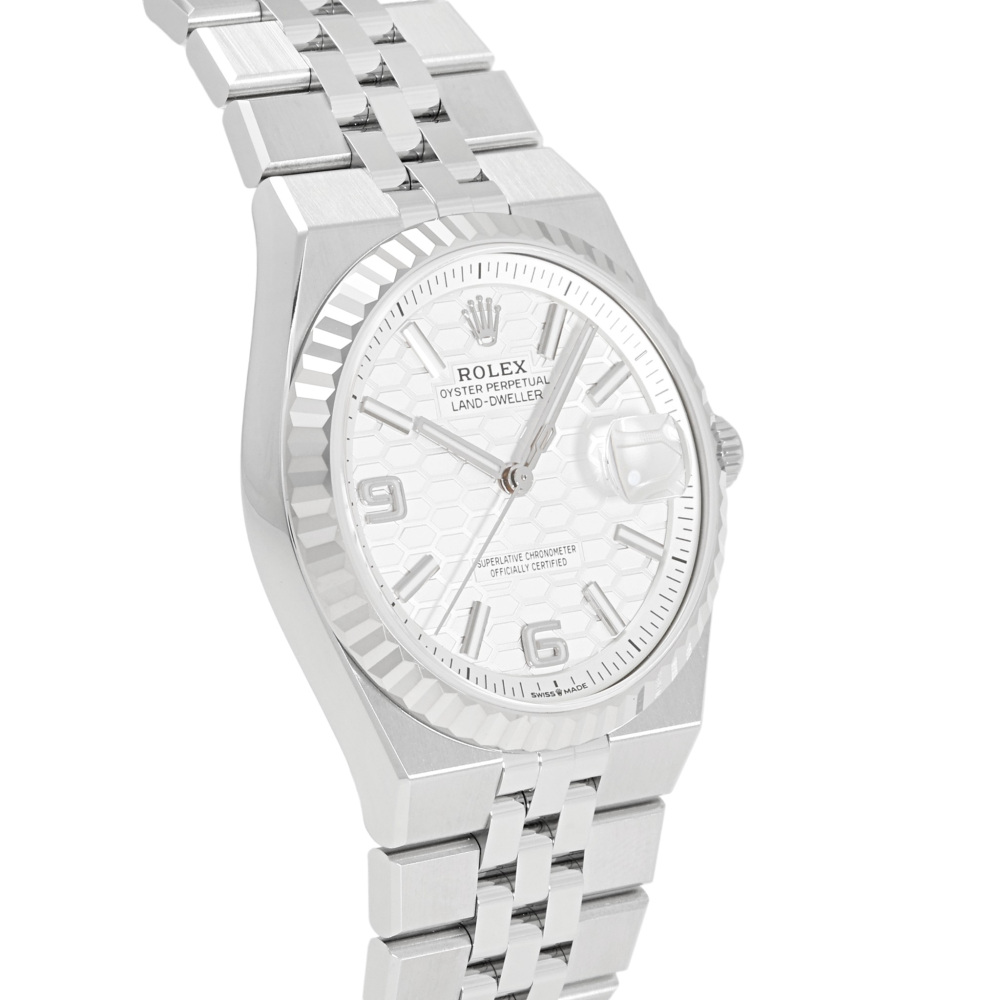 Land Dweller White Gold Steel White Dial 36mm 2026
