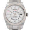 Sky Dweller White Gold Steel White Dial 42mm 2023