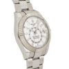 Sky Dweller White Gold Steel White Dial 42mm 2023