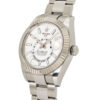 Sky Dweller White Gold Steel White Dial 42mm 2023