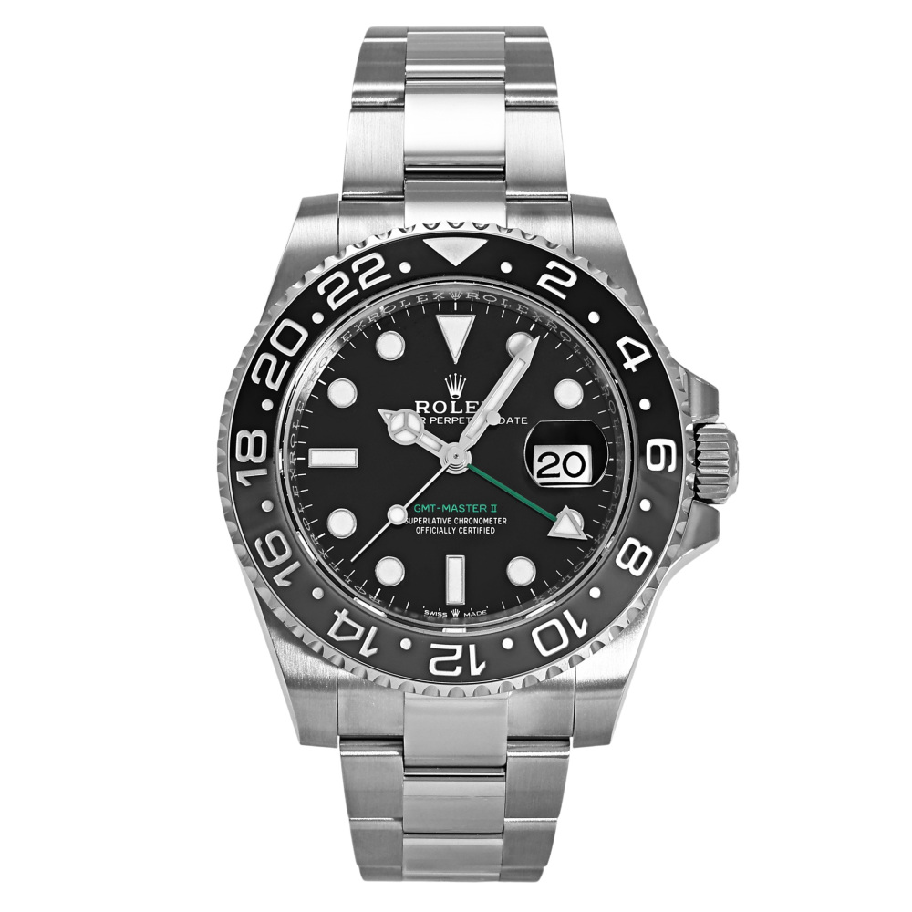 GMT Master II Steel Black Dial 40mm 2024