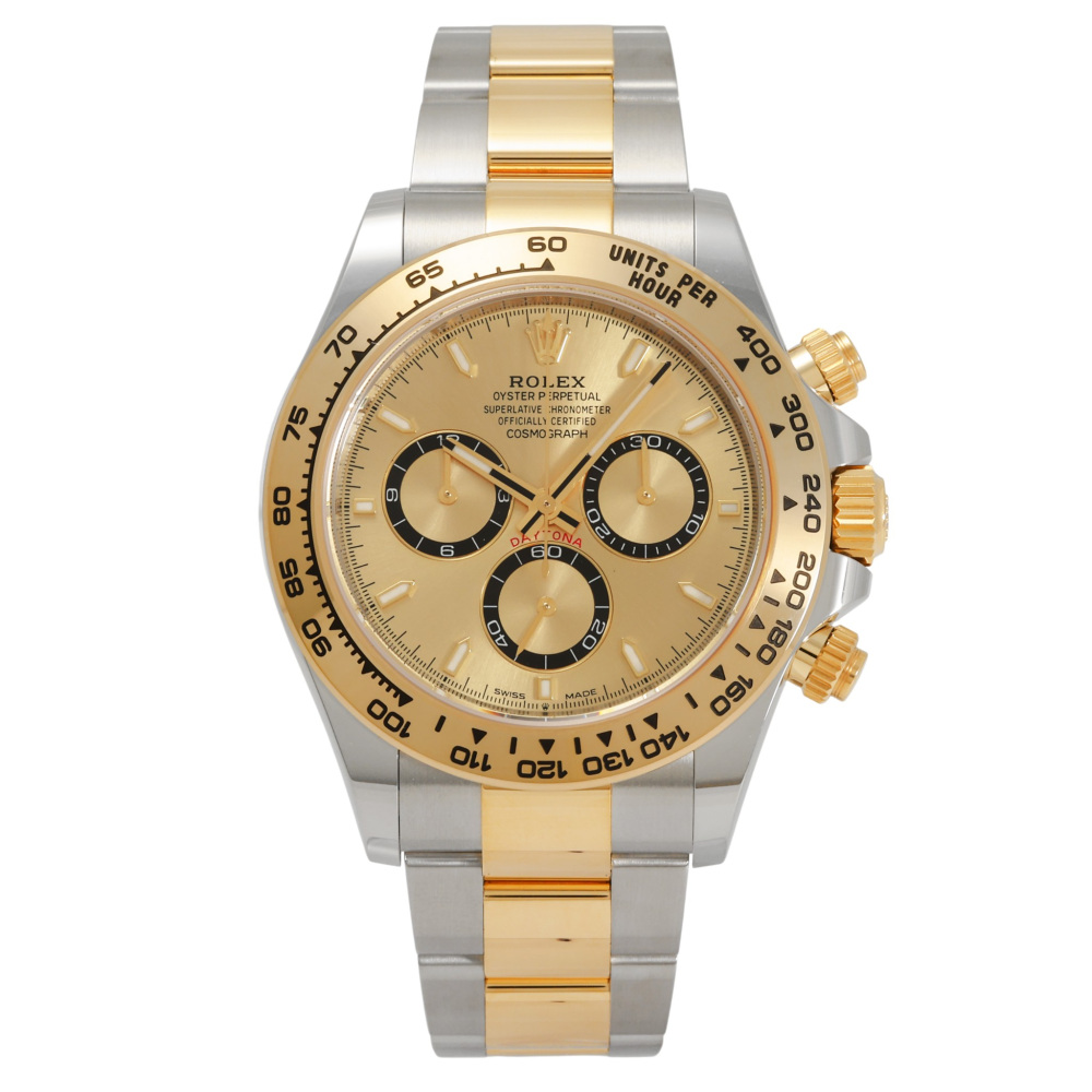 Daytona Yellow Gold Steel Two Tone Gold Dial 40mm 2025