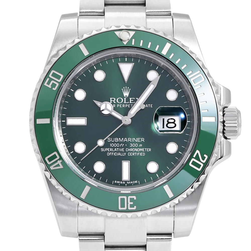 Submariner Date Steel Green Dial Oman Army 40mm