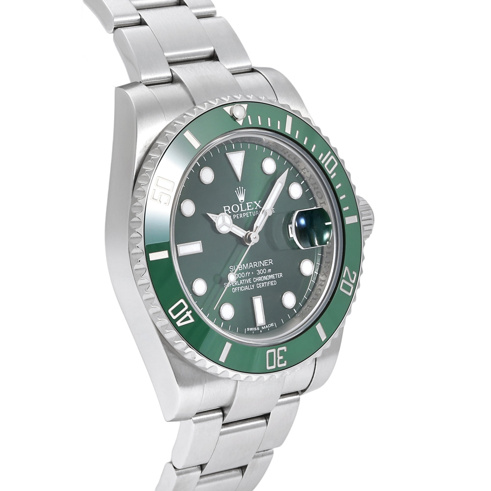 Submariner Date Steel Green Dial Oman Army 40mm