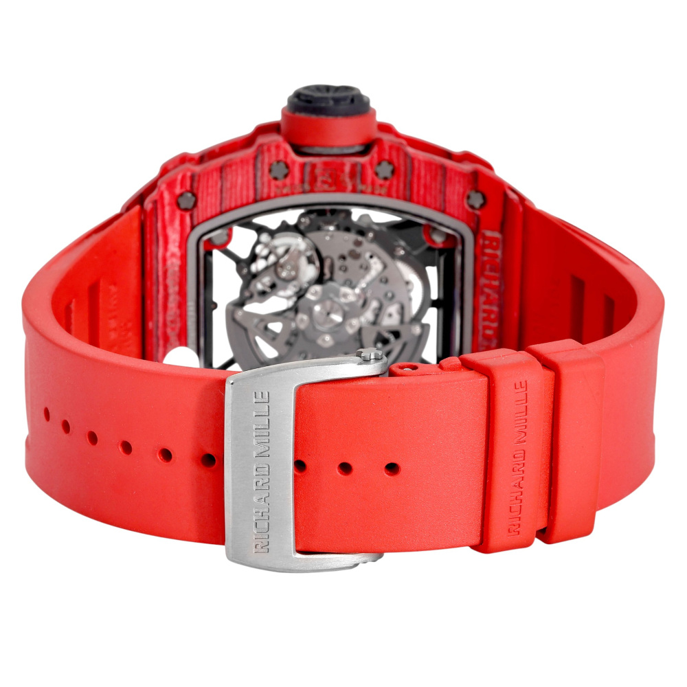 RM35-02 Carbon Skeletonized Dial Rafael Nadal Full Factory Diamond Case 49.9mm