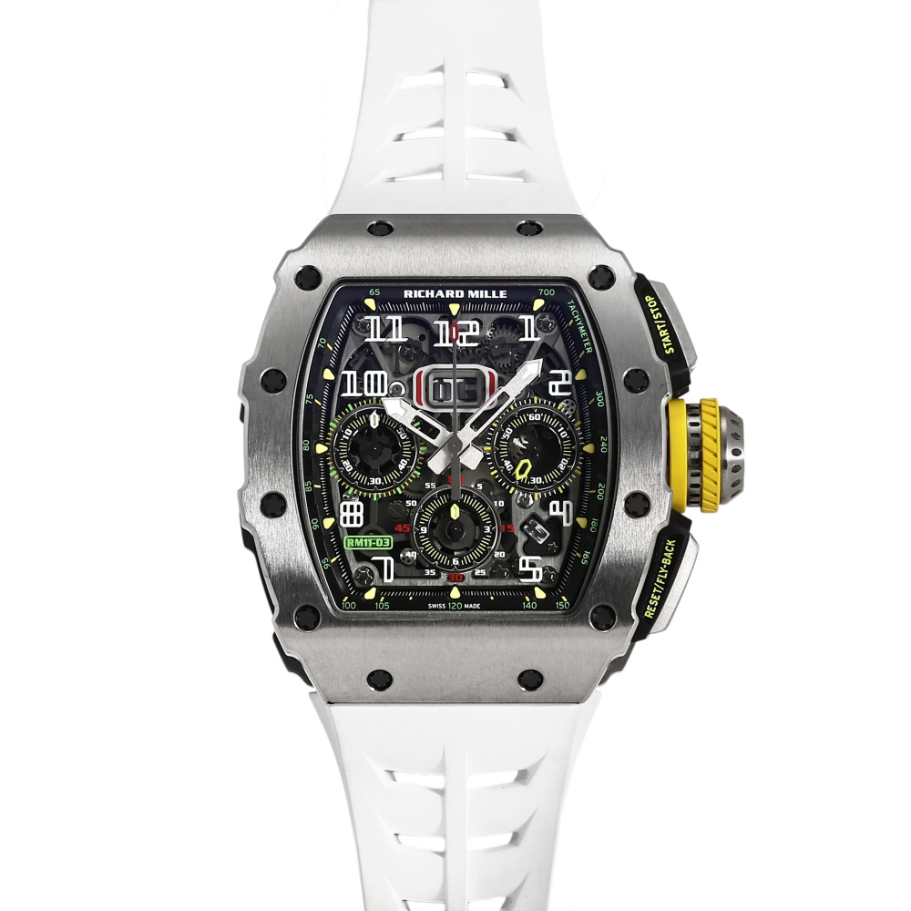 RM11-03 Titanium Skeletonized Dial Automatic Flyback Chronograph 49.9mm 2020