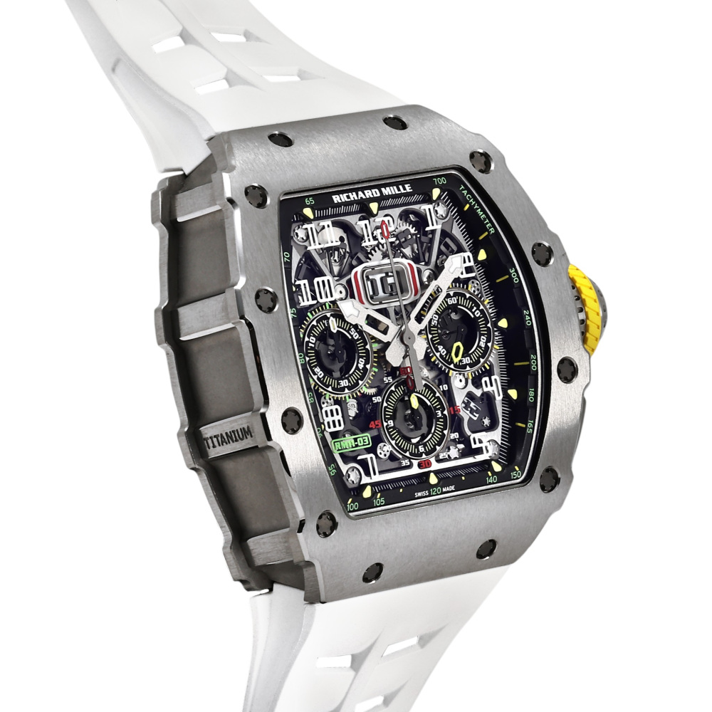 RM11-03 Titanium Skeletonized Dial Automatic Flyback Chronograph 49.9mm 2020